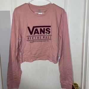 Vans cropped long sleeve